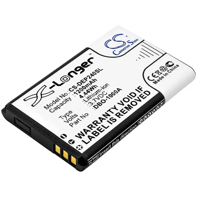 3.7V 1200Mah Liion Doro Phone Battery  Dbaa-1000A,  Dbo-1000A 1