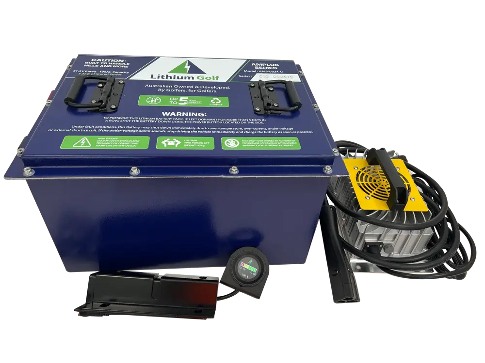 48V Ezgo Rxv Lithium Golf Cart Battery Conversion Kit - Lithium Golf Amplus Series 51.2V105ah 1