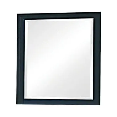 Sandy Beach Vertical Dresser Mirror Black Collection: Fits Perfectly On The Dresser From The Same Collection, Yet Also Adds Charm And Character To The Master Bedroom Or Dressing Room When Hung On The Wall.  Sku: 201324 1