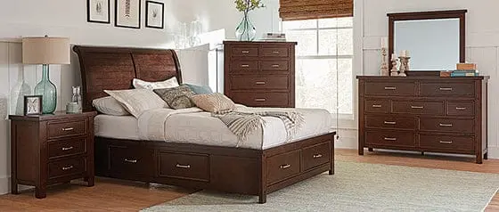 Barstow Queen Storage Bed Pinot Noir Collection: Barstow Sku: 206430Q 1