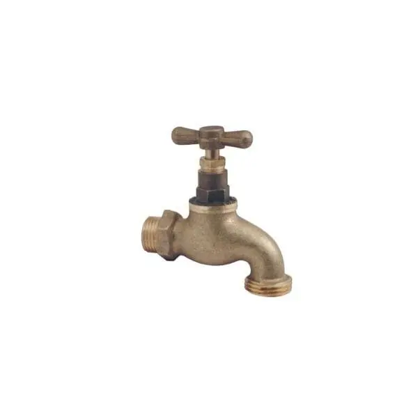 Pex Brass Garden Tap, Continous Turning, Durable, Size 1/2 Inch- Pex006 1