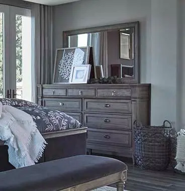 Alderwood 9-Drawer Dresser French Grey Sku: 223123 1