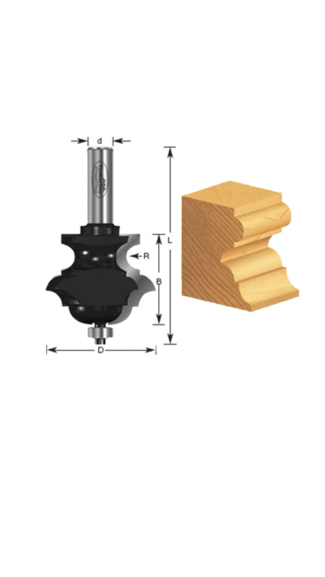 Carbide Tipped Multi-Form 15/64" #390-10 1