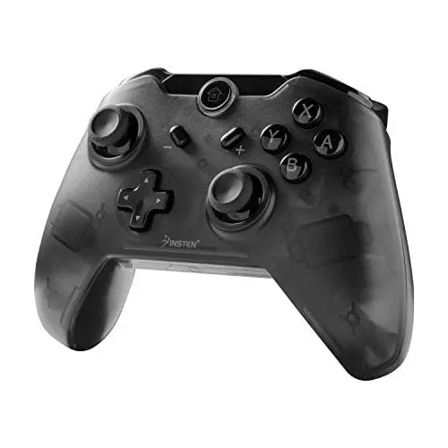 Insten Wireless Pro Controller For Nintendo Switch, Insten Wireless Pro Gaming Controller Bluetooth Gamepad Joypad Remote Compatible With Nintendo Switch / Lite Version, Black (With Usb Charging Cable: Video Games 1
