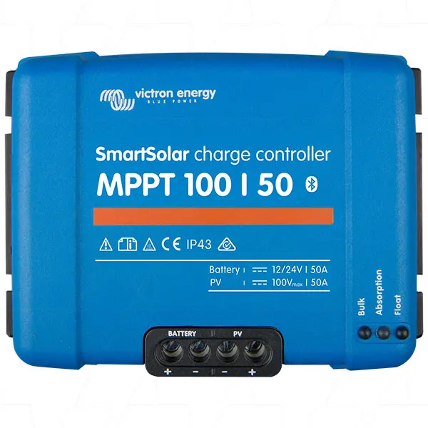12V/24V 50A Smart Solar Charge Controller Mppt Type 100/50 1