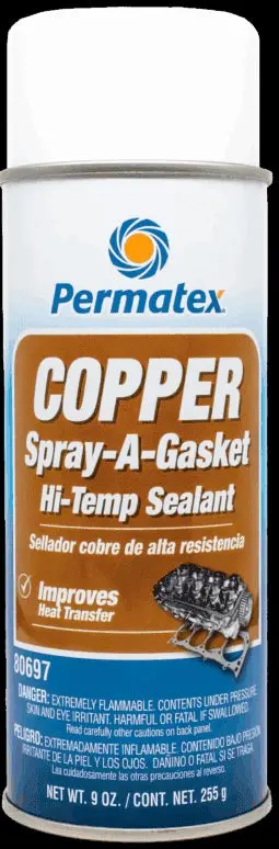 Copper Spray-A-Gasket High-Temp Sealant, 12 Oz 80697 1