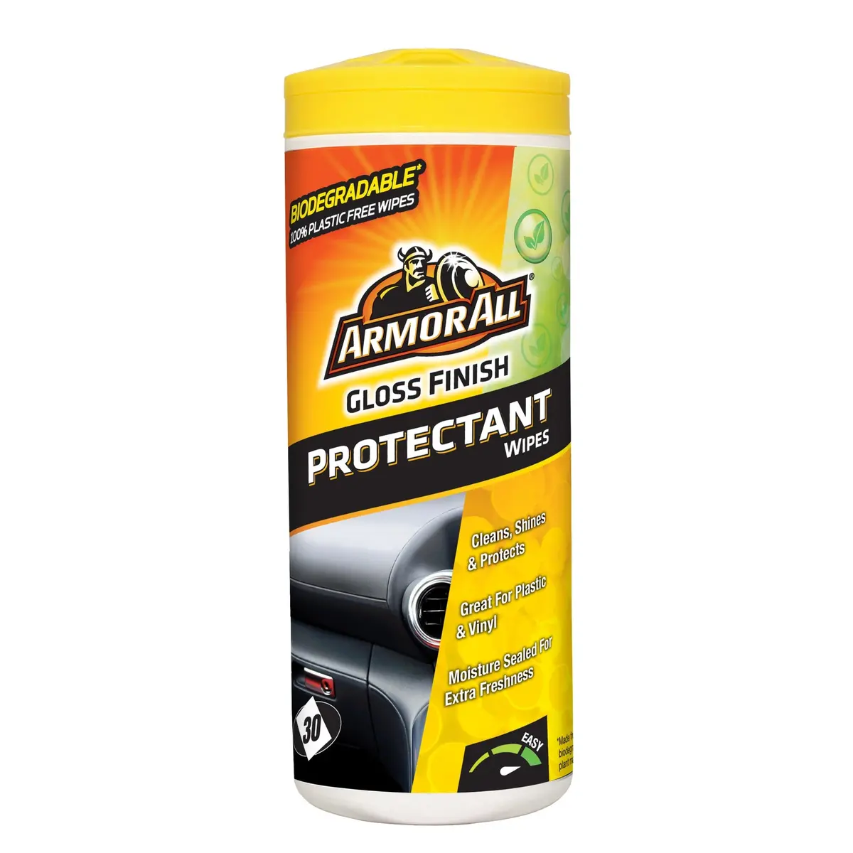 Armorall Protectant Gloss Wipes 30 Pk - Former Sku: Apwpgf30/4Au 1