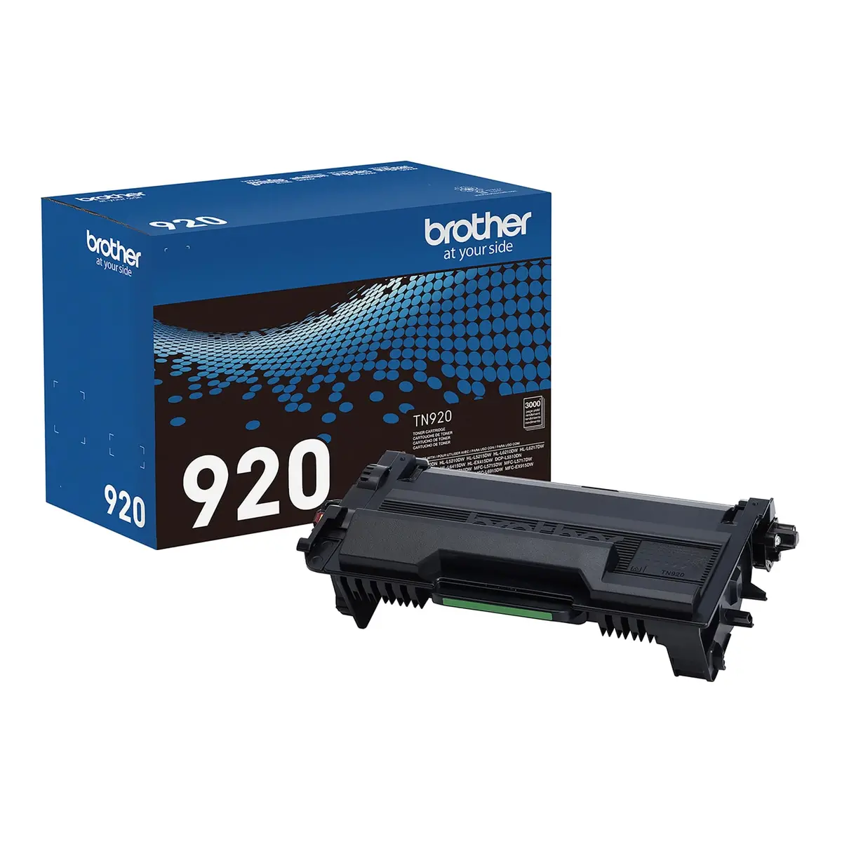 Brother Genuine Tn920 Black Standard Yield Toner Cartridge - Tn920 1