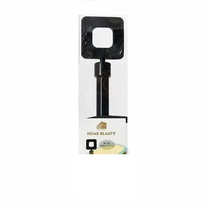 Home Beauty Extendable Curtain Rod Set 48″-86″ #80217306 - This Set Will Add The Perfect Finishing Accent To Any Window Treatment And A Refined Style To Your Home Décor - 73065 1
