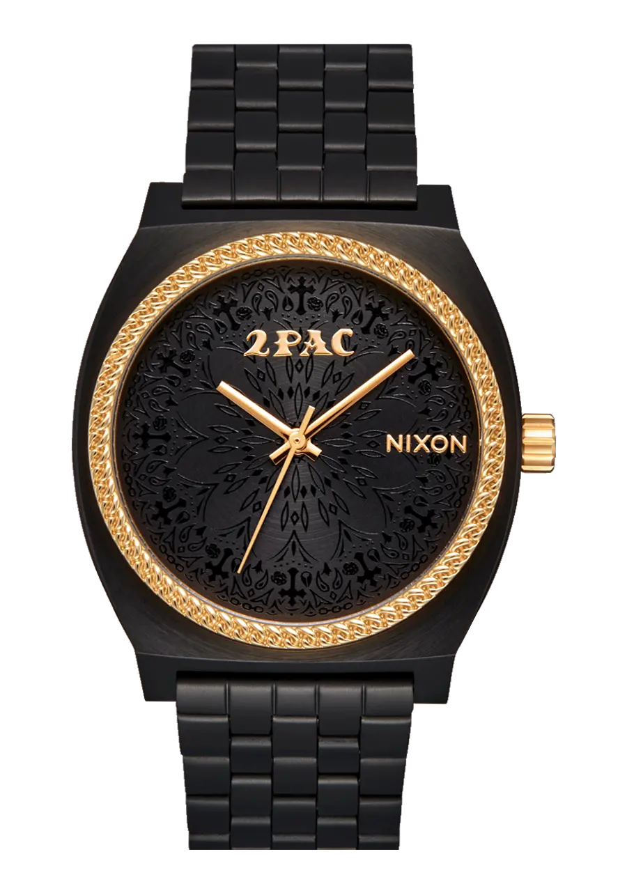 2Pac Time Teller - Black / Gold 1