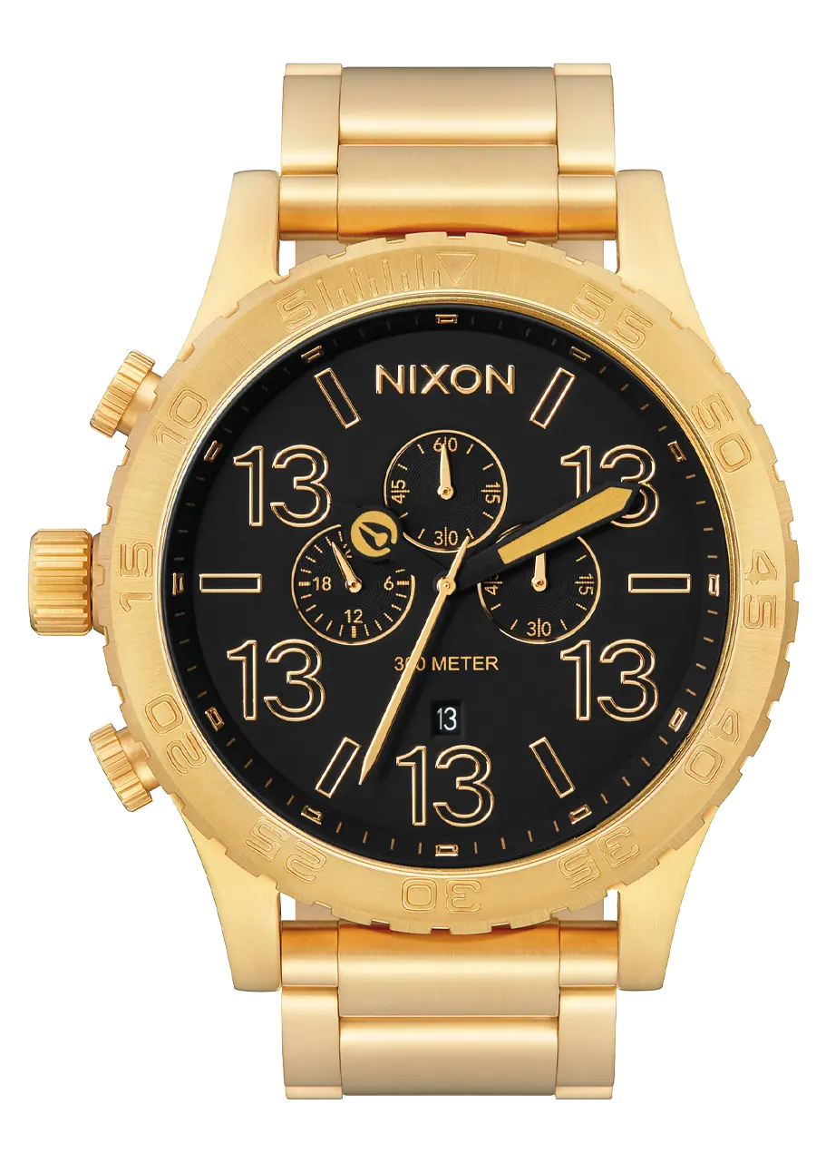 51-30 Chrono Friday The 13Th Edition - All Gold 1