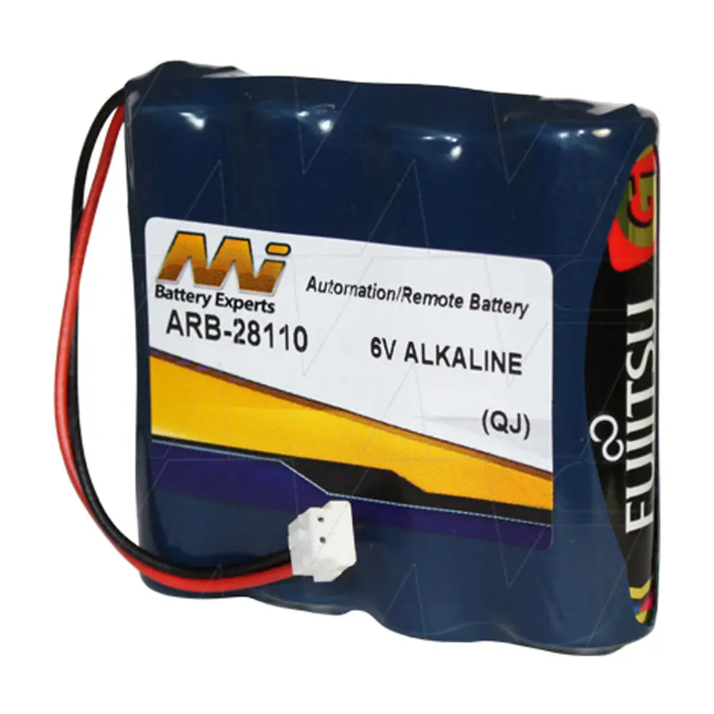 Arb-28110 6V Alkaline Battery For Saflok Electronic Hotel Door Lock Access 1