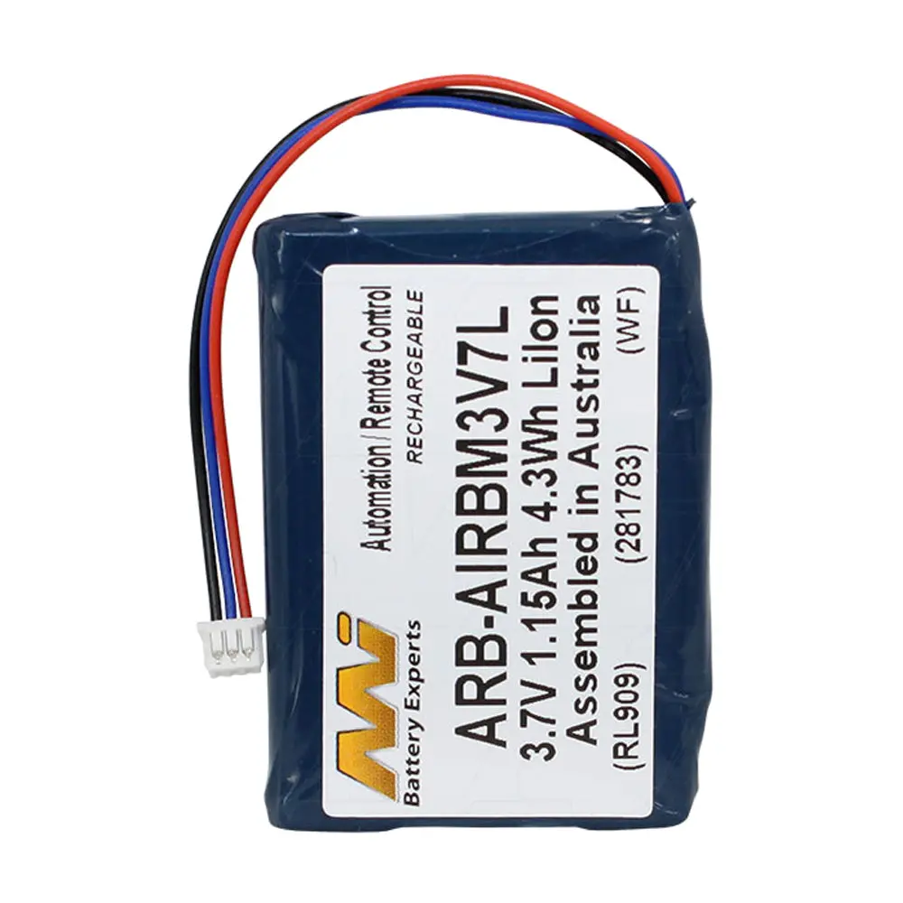 3.7V 1.15Ah Liion Remote Control Crane Battery 1