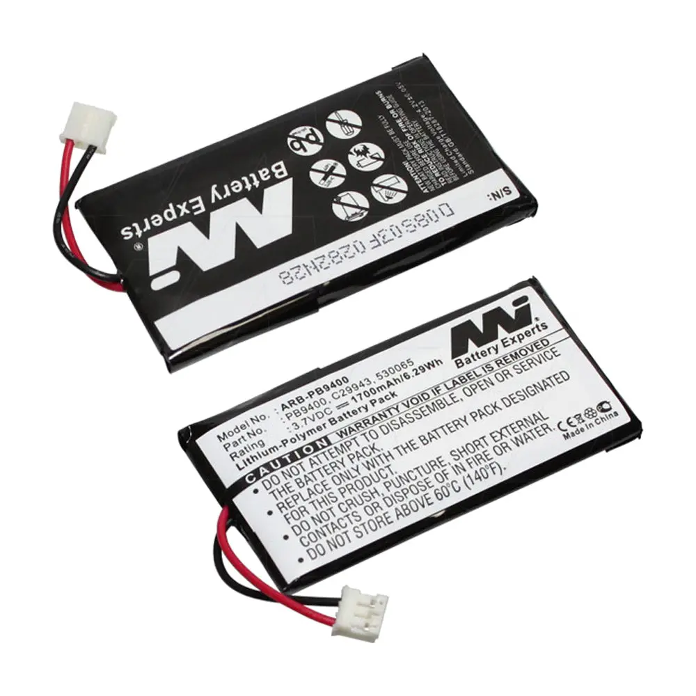 3.7V 1700Mah Lipo Remote Control Battery 1
