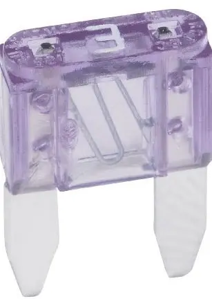 Mini Blade Fuse (Atm); 3A Classic Car Fuse Violet Atm-3 1