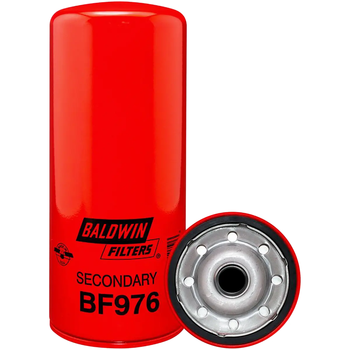 Baldwin Secondary Spin-On Fuel Filter Bf976 1