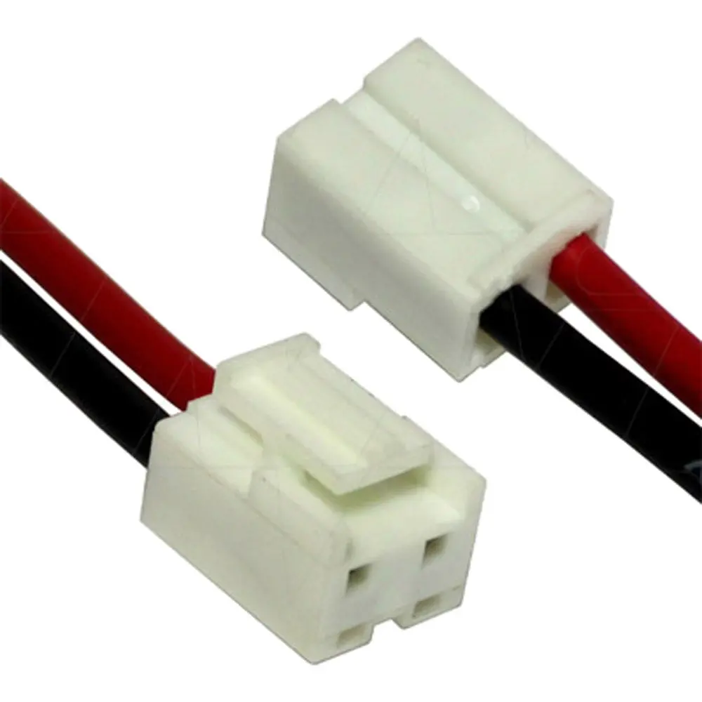 Jst Type Nvr-02 Leads Red & Black=500Mm. 1