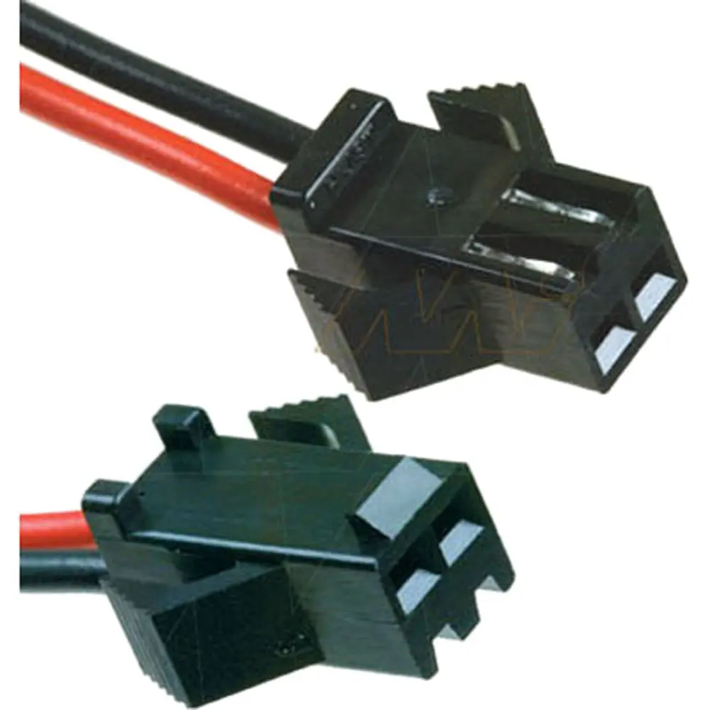 Jst Type Smp-02V-Bc, Leads Red & Black=400Mm Awg24. 1