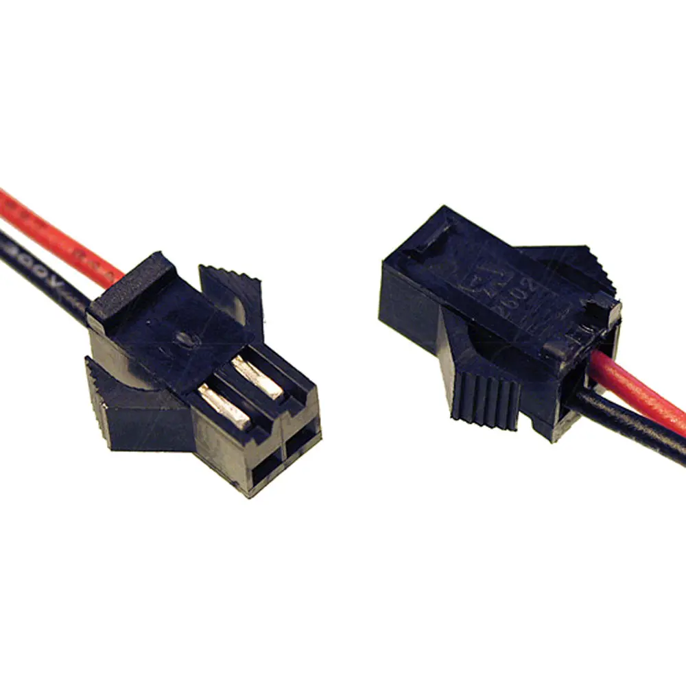 Jst Type Smp-02V-Bc 24Awg Red & Black 400Mm Blunt Cut 1