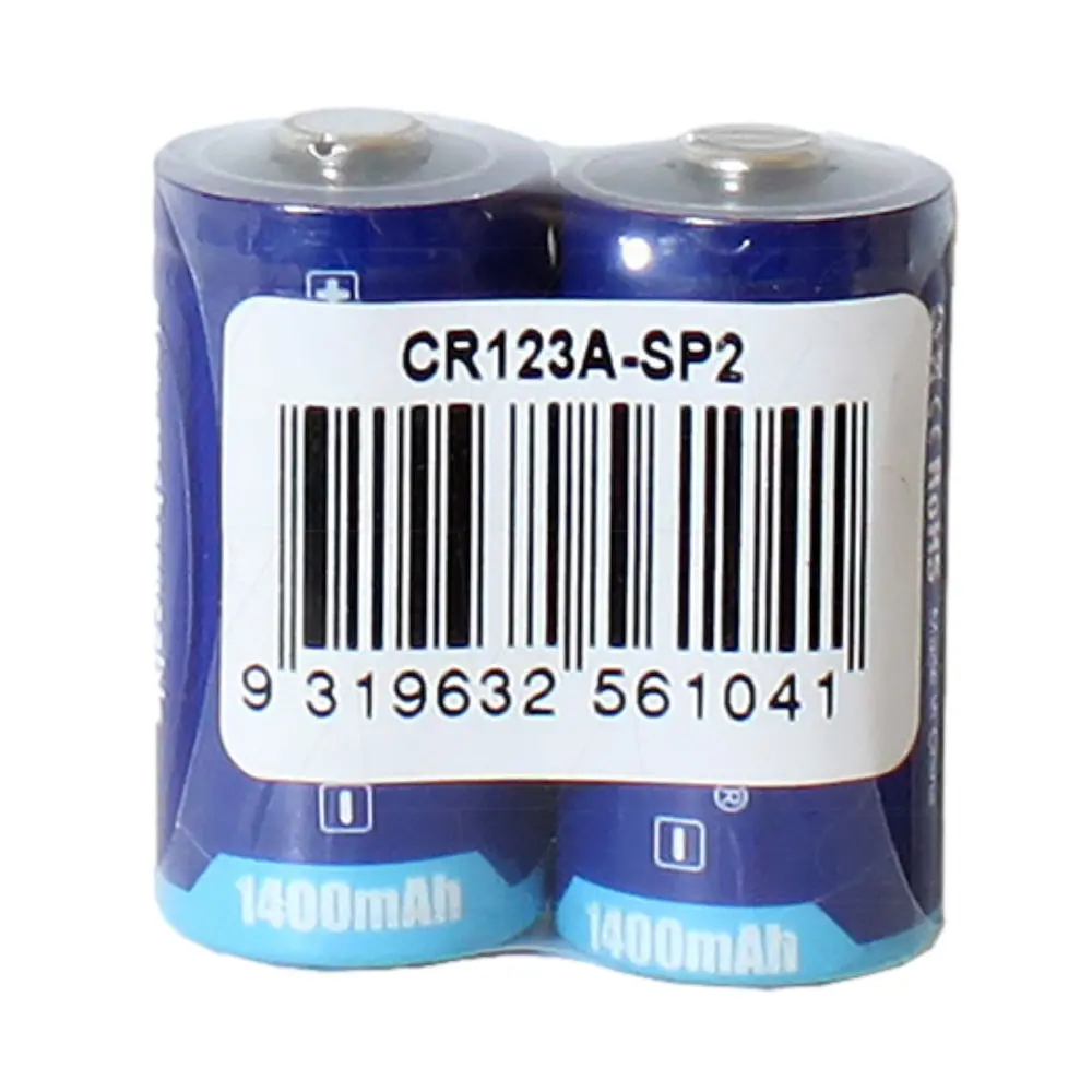 Xtar Cr123a Lithium Battery Pack Of 2 1