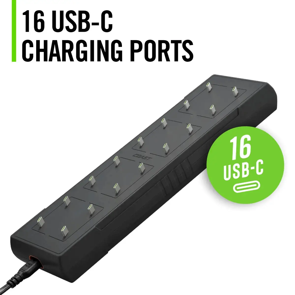 Coast Zithion X Zxcs16 - 16 Port Lithium Charger 1