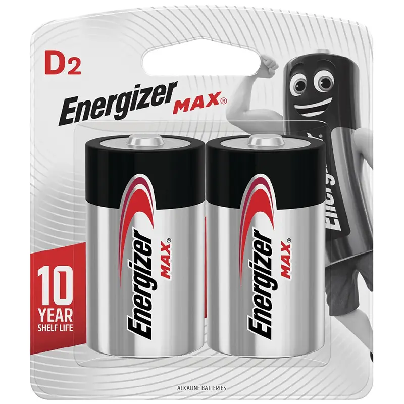 Energizer Max D Batteries 2 Pack 1
