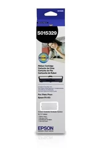 Epson – S015329 Black Fabric Ribbon Cartridge - S015329 1