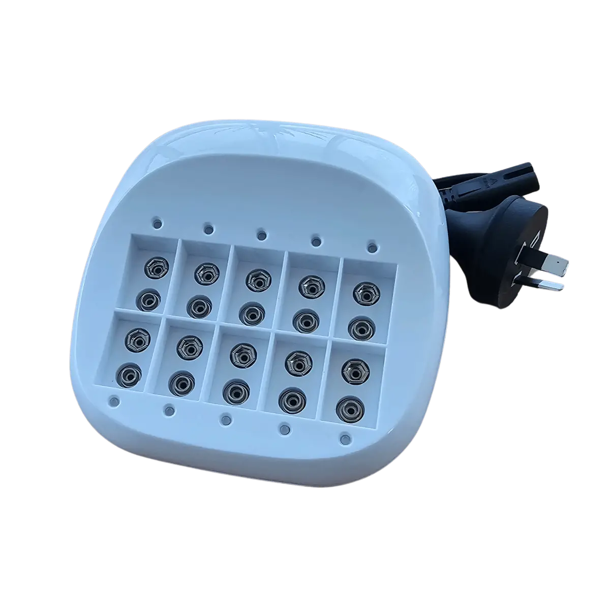 10 X (7.2V-8.4V) 9V Nimh & Li-Ion Smart Charger 1