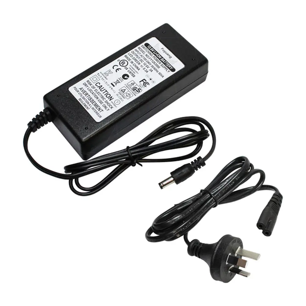 100-240Vac Input Liion 3 Cell 12.6V Charger Output 3A + 2.1Mm Dc Plug 1