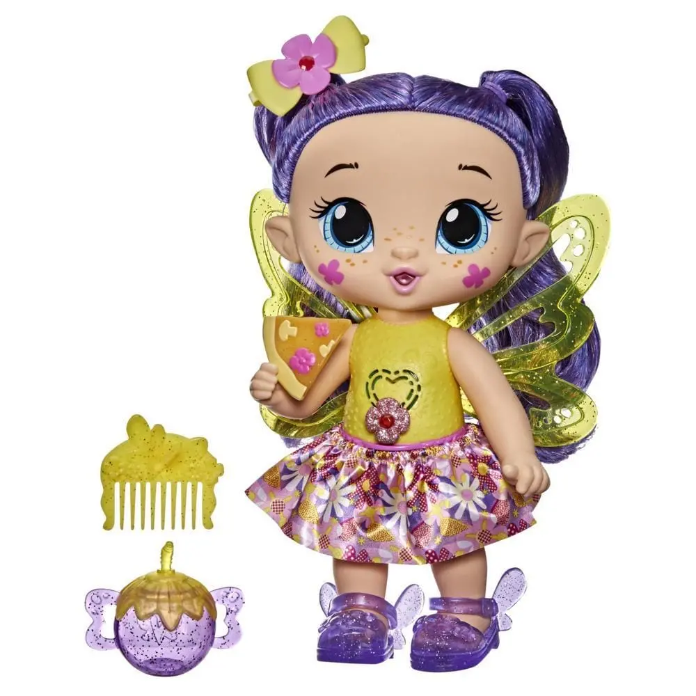 Hasbro Baby Alive Sparkle Sienna: Pretend Feed Siena Sparkle Doll To Discover Her Special-Colored Glow - F2593 1