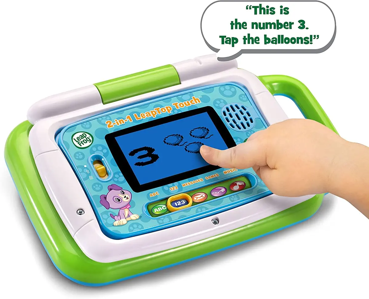 Leap Top Touch 2-In-1 Laptop Green-Leap Frog-0090 1