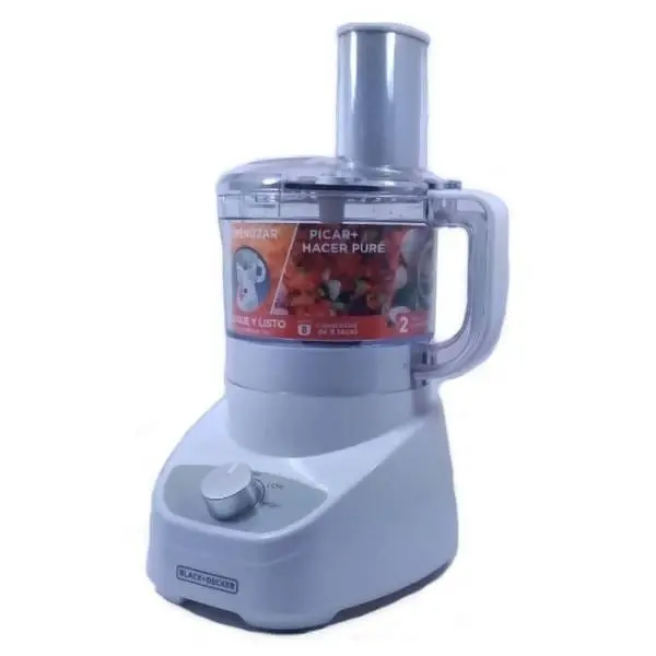 Black & Decker 8 Cup Food Processor #Fp1337  It Gives You The Flexibility To Slice, Mince, Shred, Grate Or Puree, Whether You Need A Lot Or A Little.- 05087582466 1