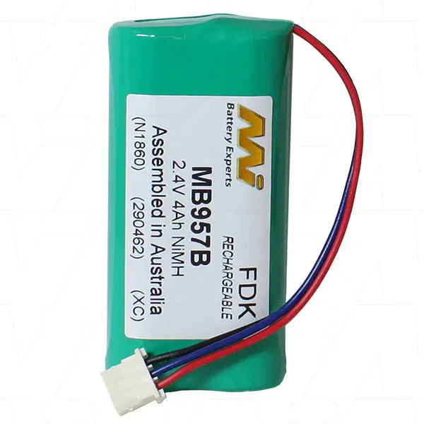 Baby Monitor Battery Suitable For Nickel Metal Hydride (Nimh) 2.4V 4Ah Mb957b 1