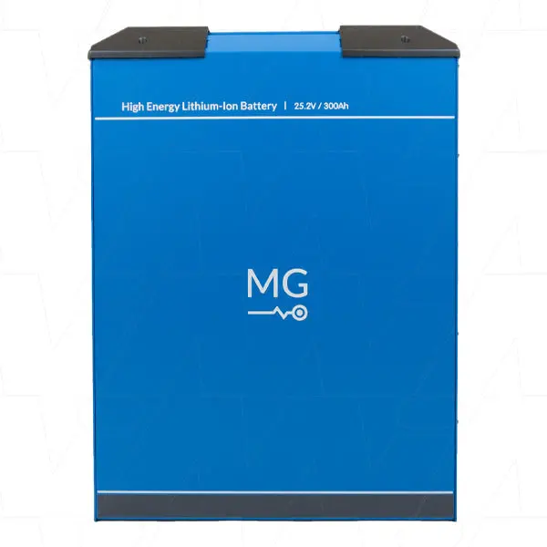 25.2V 300Ah 7560Wh He Series Liion Nmc Battery + Rj45 Connector - Metal Enclosure - Series Up To Five (5) Modules 1