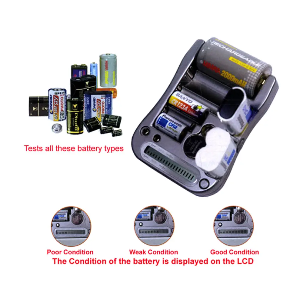 Mw Primary Cylindrical & Button Cell Battery Tester 1