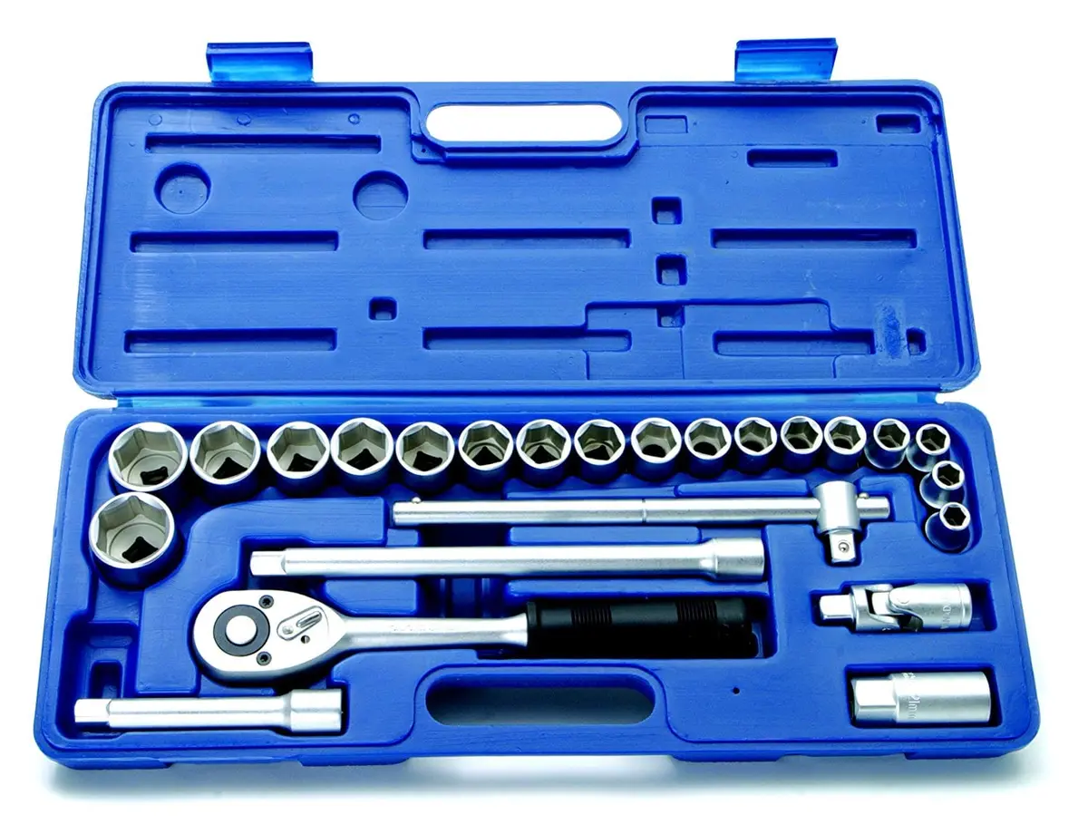 Rolson Socket Set  24Pc 1/2-Inch Drive 36322 1