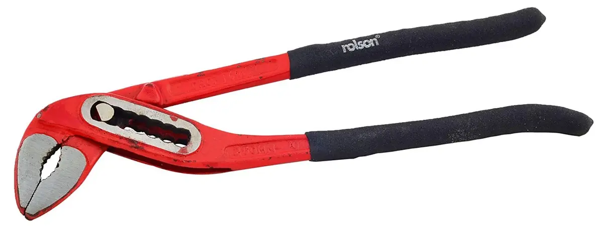 Water Pump Pliers Slim Jaw With 10 Inch Insulated Grips Rolson 21030 1