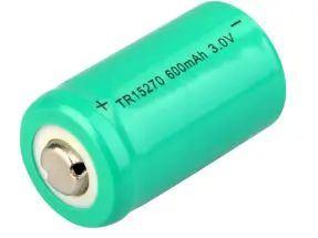 Trustfire Cr2(15270) Rechargeable 3.0V 600Mah Li-Ion Battery C-W Pcb 1