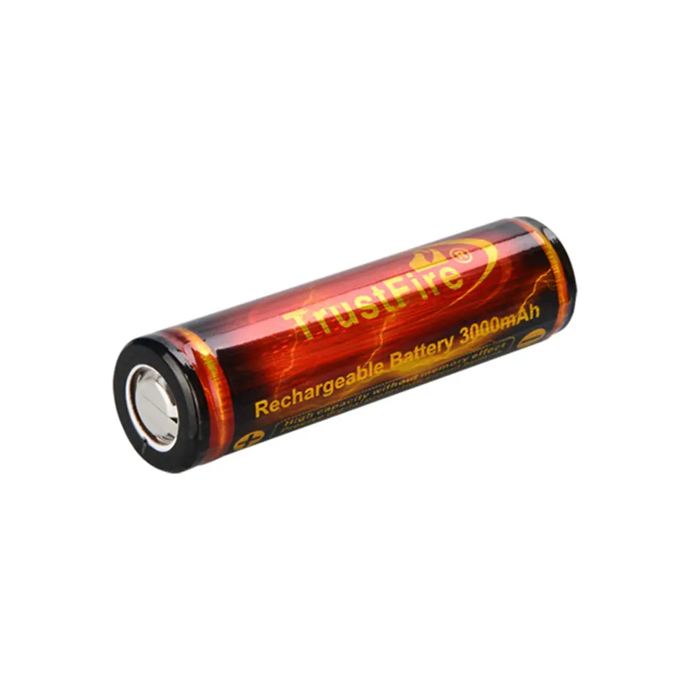 Trustfire 18650 3.7V 3000Mah Li-Ion Battery C-W Pcb 1