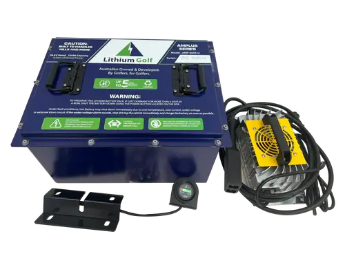 36V E-Z-Go Txt Plus Lithium Golf Conversion Kit  Lithium Golf Amplus Series 38.4V 105Ah 1