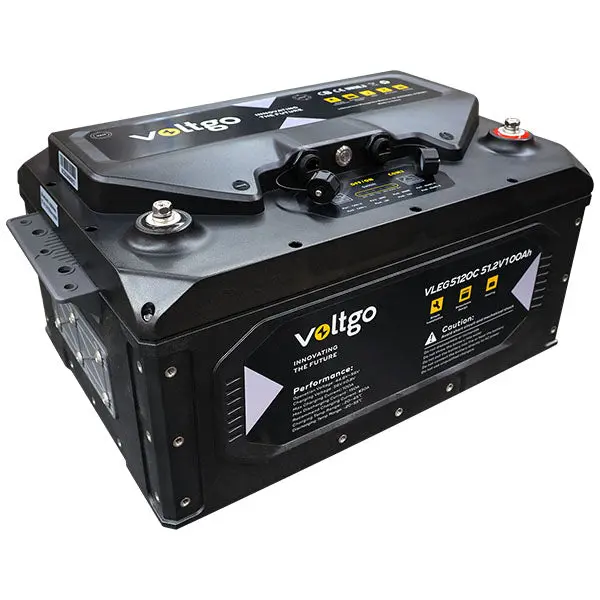Voltgo 51.2V 100Ah 5120Wh Lifepo4 Ip67 Golf Cart Battery 1