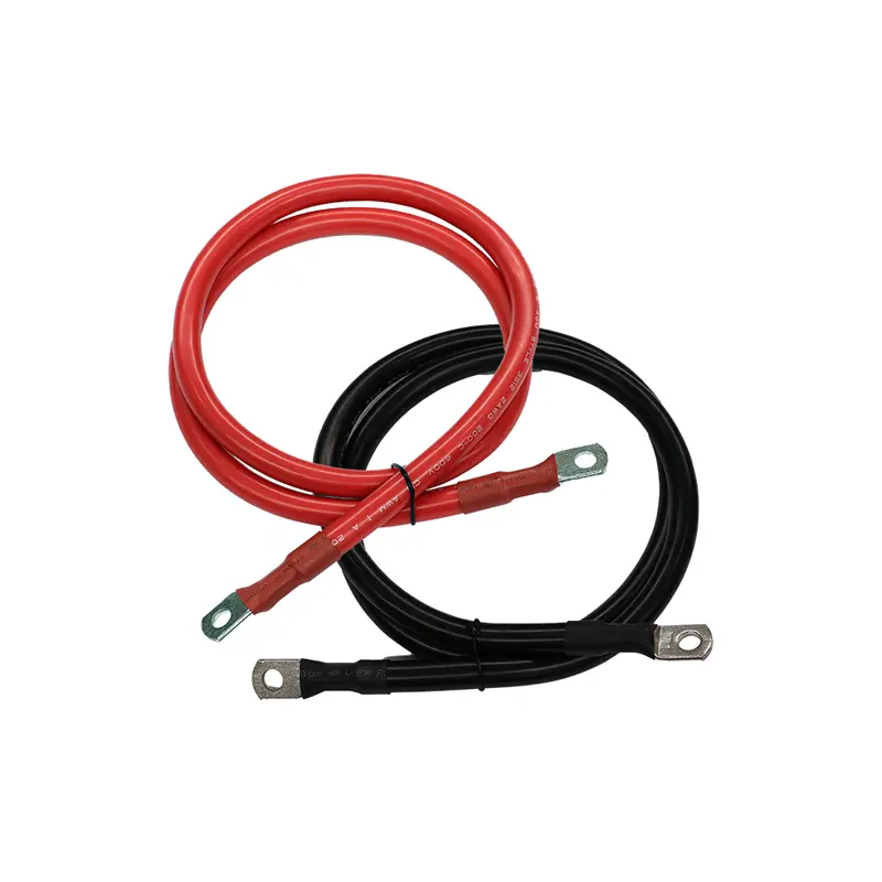 Voltgo 1M 2Awg Red & Black Linking Cable 1