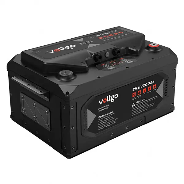 Voltgo 25.6V 200Ah 5120Wh Lifepo4 Ip65 & 67 Rated Battery 1