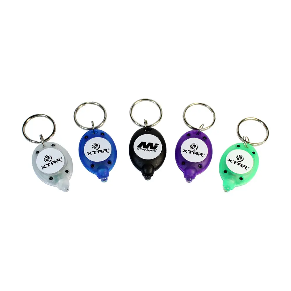 Xtar Xpk Led Key Ring Light 5 Lumens Output. 5Pc Pack, One Of Each Colour 1