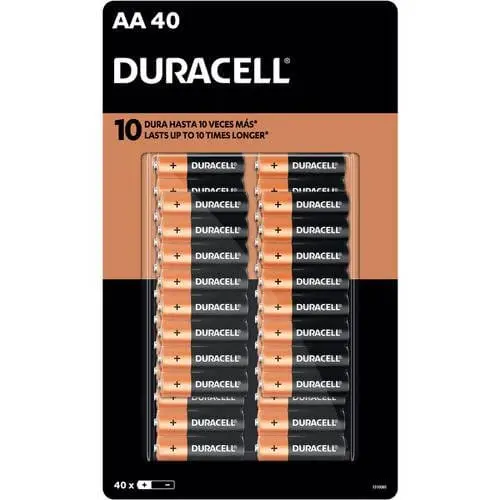 Duracell Aa Alkaline Batteries (40 Units) - Duracell Alkaline Batteries Are Designed And Developed For Long Lasting Performance - 19127 1