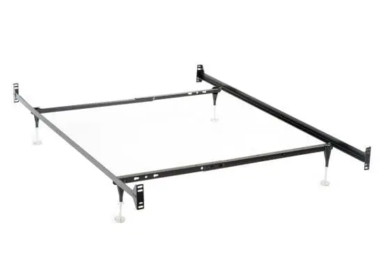 Twin/Full Bed Frame Black - 9602Tf 1