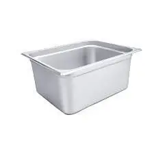 Solid Half Size Non-Stick Surface Steam Pan With Lid 10Qt - Yg12-6Ct 1