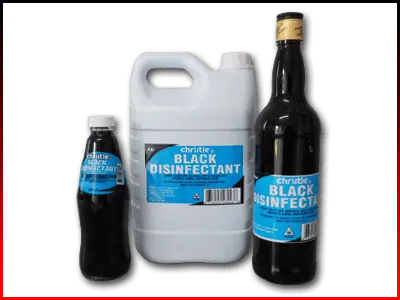 Christle Black Disinfectant Used For General Clean Of Residential And Commercial, Assist In Removing Bacteria, Moss And Algae From Paths, Patios, Driveways, Etc. 1