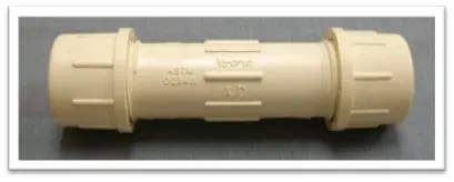 Cpvc Compression Coupling (Hot) 1