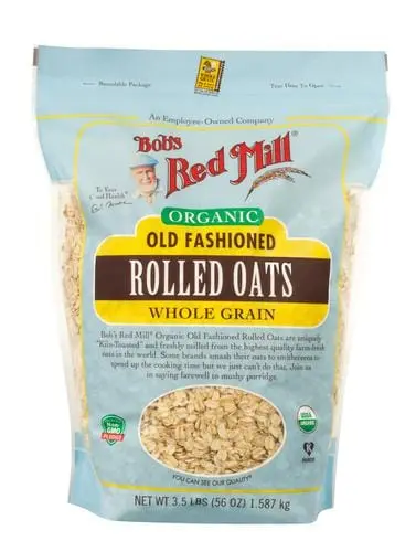 Bob's Red Mill Organic Rolled Oats 56 Oz / 1.59 Kg Are A Delicious, Wholesome Cereal That Will Give You Lasting Energy Throughout The Morning-39997 1